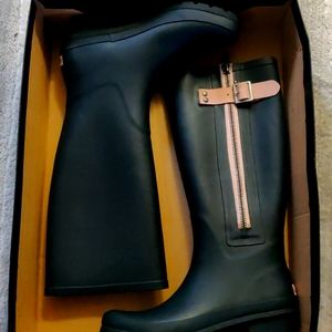 Lemon sz 10 black rain boots